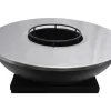 Barbecue/Plancha/Vuurkorf Van Staal - L81 X B81 X D96 Cm - Zwart - Corvera