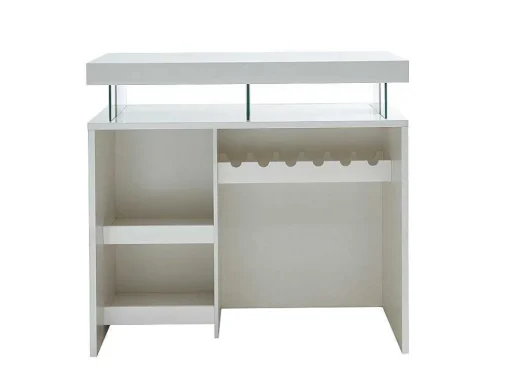 Barmeubel Fabio - Mdf Witgelakt - Met Ledverlichting