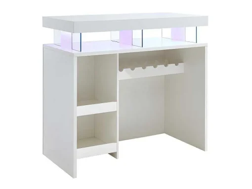 Barmeubel Fabio - Mdf Witgelakt - Met Ledverlichting