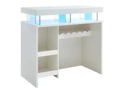 Barmeubel Fabio - Mdf Witgelakt - Met Ledverlichting