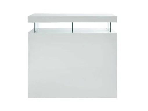 Barmeubel Fabio - Mdf Witgelakt - Met Ledverlichting