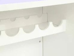 Barmeubel Fabio - Mdf Witgelakt - Met Ledverlichting