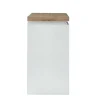 Barmeubel Halo Ii - Wit Gelakt Mdf - Leds - Wit En Eik