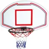 Basketbalnet Voor Aan De Muur, Wit - B111 X H77 Cm - Bemidji