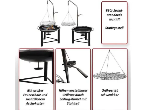 Bbq Draaigrill Mcw-K92,