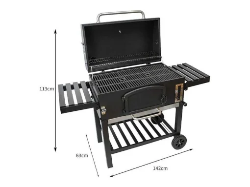 Bbq Grill Rookoven - Xxl - Zwart