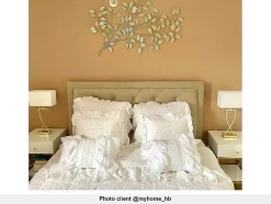Bed Met Opbergruimte - Stof - Kleur: Champagne - 180 X 200 Cm - Leopold