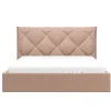 Bed Met Opbergruimte 160 X 200 Cm - Velours - Beige - Stari Van Pascal Morabito - Van Pascal Morabito