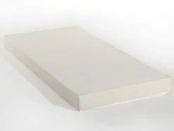 Bed Met Slaaplade Louise - 2 X 90 X 190 Cm - Grijze Stof + Matras