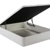 Bedbodem Met Opbergruimte Hestia Van Ysmee - Mat Wit - 140 X 190 Cm