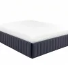 Bedbodem Met Opbergruimte 160 X 200 Cm Van Grijs Velours - Sethi Van Dreamea