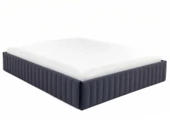 Bedbodem Met Opbergruimte 160 X 200 Cm Van Grijs Velours - Sethi Van Dreamea