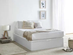 Bedbodem Met Opbergruimte Hestia Van Ysmee - Mat Wit - 160 X 200 Cm