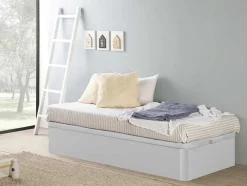 Bedbodem Met Opbergruimte Hestia Van Ysmee - Mat Wit - 90 X 190 Cm