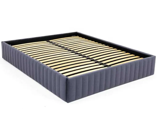 Bedbodem Met Opbergruimte 160 X 200 Cm Van Grijs Velours - Sethi Van Dreamea