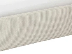 Bedbodem Met Opbergruimte 140 X 190 Cm Van Beige Ribfluweel - Pontos Van Ysmee