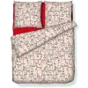 Beddengoedset Van Katoen Met 57 Draden/Cm - Dekbedovertrek 240 X 260 Cm + 2 Kussenslopen 63 X 63 Cm - Meerkleurig - Figuur
