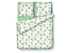 Beddengoedset Van Satijn 80 Draden/Cm - Dekbedovertrek 220 X 240 Cm + 2 Kussenslopen 63 X 63 Cm - Meerkleurig - Bocage
