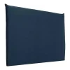 Bedhoofd 160 Cm - Fluweel - Middernachtsblauw - Ambrilia