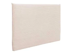 Bedhoofd 180 Cm - Ribfluweel - Beige - Ambrilia