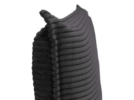 Bedhoofdeinde 160 Cm - Corduroy Fluweel - Antraciet Grijs - Ambrilia
