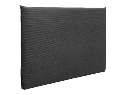 Bedhoofdeinde 160 Cm - Corduroy Fluweel - Antraciet Grijs - Ambrilia