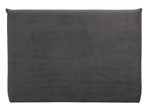 Bedhoofdeinde 160 Cm - Corduroy Fluweel - Antraciet Grijs - Ambrilia