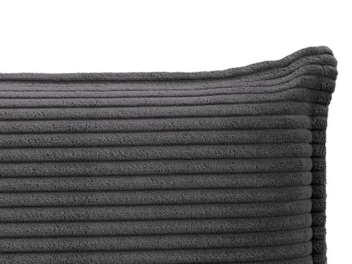 Bedhoofdeinde 160 Cm - Corduroy Fluweel - Antraciet Grijs - Ambrilia