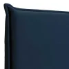 Bedhoofdeinde 180 Cm - Fluweel - Nachtblauw - Ambrilia
