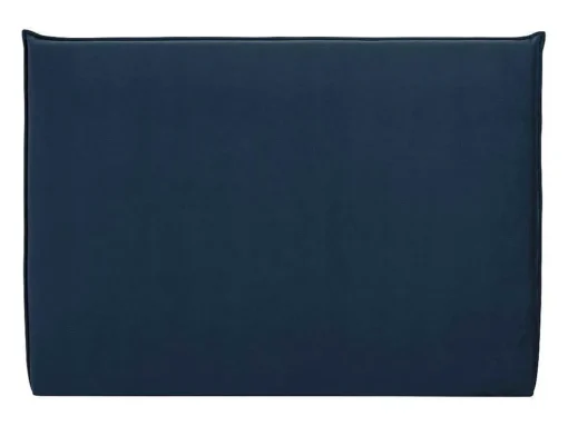 Bedhoofdeinde 180 Cm - Fluweel - Nachtblauw - Ambrilia