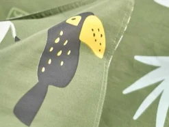 Bedlinnen Voor Kinderen Met Dieren Van De Savanne In Katoen Met 57 Draden/Cm - Dekbedovertrek 140 X 200 Cm + 1 Kussensloop - Veelkleurig - Zolika