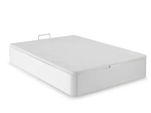 Bedset 160 X 200 Cm - Witte Bedbodem Met Opbergruimte + Matras Met Pocketveren - Marquis Van Dreamea Play
