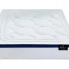 Bedset 140 X 190 Cm - Witte Bedbodem Met Opbergruimte + Matras Met Pocketveren - Marquis Van Dreamea Play