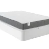 Bedset 160 X 200 Cm - Witte Bedbodem Met Opbergruimte + Matras In Schuim Met Hoge Dichtheid - Heaven Van Dreamea Play