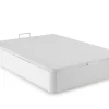 Bedset 140 X 190 Cm - Witte Bedbodem Met Opbergruimte + Matras In Schuim Met Hoge Dichtheid - Heaven Van Dreamea Play