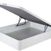 Bedset 140 X 190 Cm - Witte Bedbodem Met Opbergruimte + Matras Met Pocketveren - Prestige Van Ysmee Play