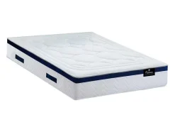 Bedset 160 X 200 Cm - Witte Bedbodem Met Opbergruimte + Matras Met Pocketveren - Marquis Van Dreamea Play