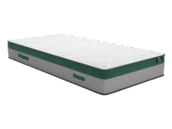 Bedset 90 X 190 Cm - Witte Bedbodem Met Opbergruimte + Matras Met Pocketveren - Prestige Van Ysmee Play