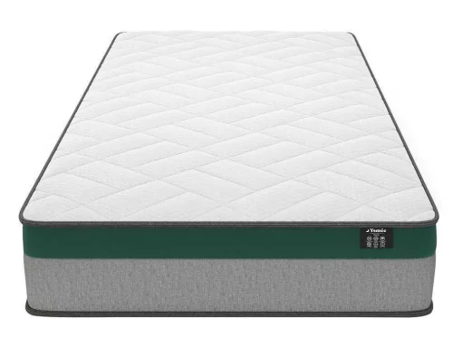 Bedset 90 X 190 Cm - Witte Bedbodem Met Opbergruimte + Matras Met Pocketveren - Prestige Van Ysmee Play