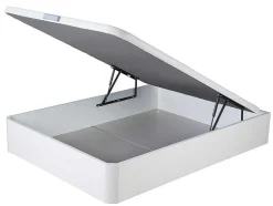 Bedset 160 X 200 Cm - Witte Bedbodem Met Opbergruimte + Matras Met Pocketveren - Marquis Van Dreamea Play