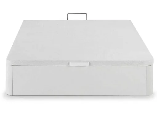 Bedset 140 X 190 Cm - Witte Bedbodem Met Opbergruimte + Matras In Schuim Met Hoge Dichtheid - Heaven Van Dreamea Play