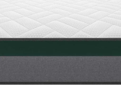 Bedset 90 X 190 Cm - Witte Bedbodem Met Opbergruimte + Matras Met Pocketveren - Prestige Van Ysmee Play