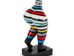 Beeld Van Vrouw Mistress - Hars - 17 X 17 X 51 Cm - Diverse Kleuren