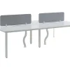 Benchbureau Voor 4 Personen - Wit - L140 Cm - Met Afscheidingen - Downtown