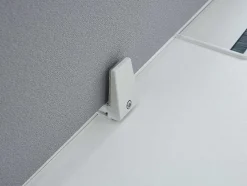 Benchbureau Voor 2 Personen - Wit - L160 Cm - Met Afscheiding - Downtown