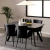 Berry Eetkamertafel 97X160/240Cm Met Extra Plaat Zwart.