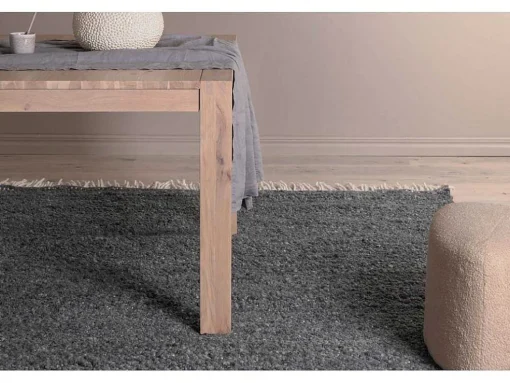 Betina Vloerkleed 230X160 Cm Wol Grijs.