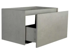 Betongrijs Hangmeubel Onder Wastafel, 80 Cm - Sosthene