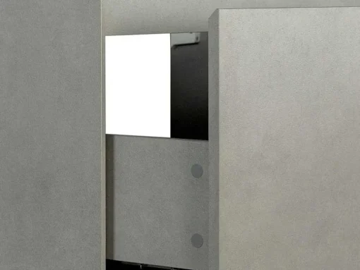 Betongrijs Hangmeubel Onder Wastafel, 80 Cm - Sosthene