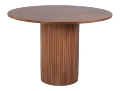 Bianca Eetkamertafel O110Cm Eik Fineer.